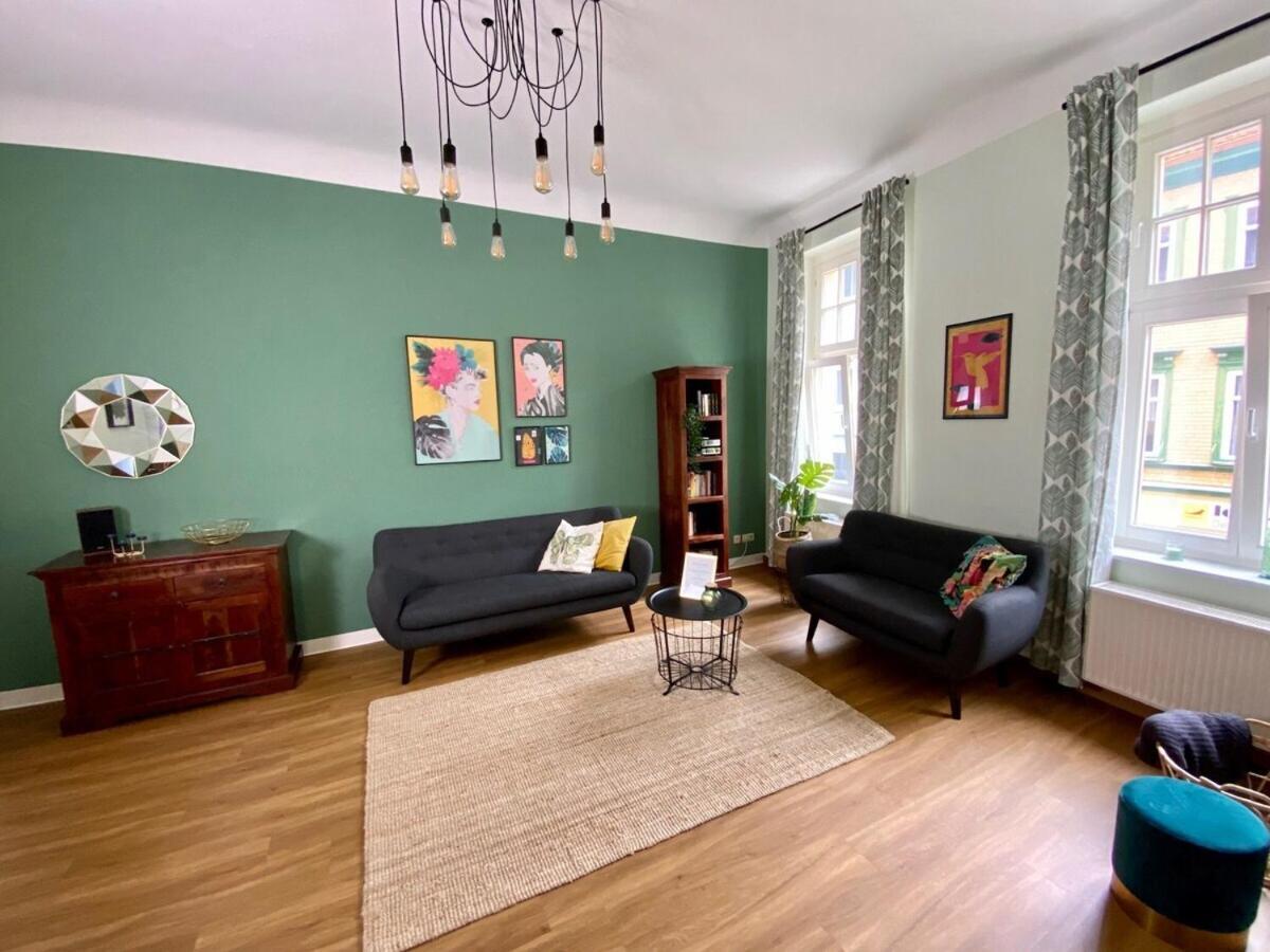Discovair Eisenach -Karlstrasse- Fussgaengerzone Mit Netflix 아파트 외부 사진