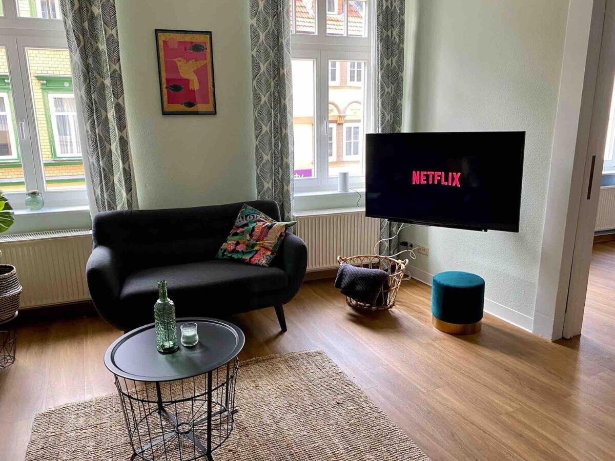 Discovair Eisenach -Karlstrasse- Fussgaengerzone Mit Netflix 아파트 외부 사진